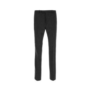 Gucci Men Melange Graphite Wool Pant